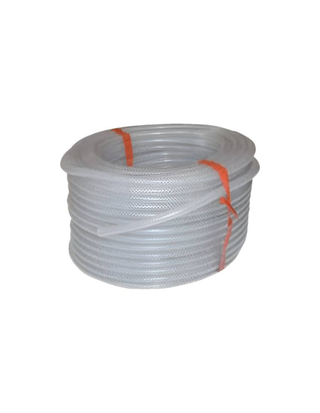 Tubo en PVC con refuerzo de poliéster 8x14 Aignep | Adajusa