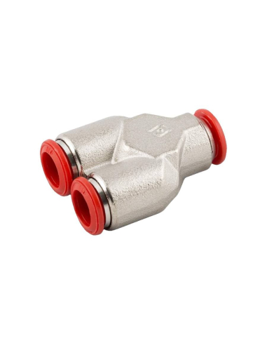 Racor Y intermedio tubo 4mm Serie 50000 - Aignep | Adajusa
