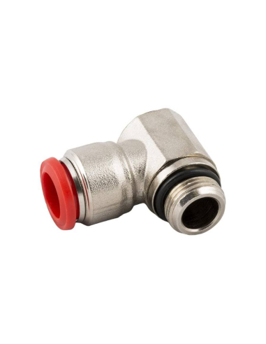 Racor orientable 3/8 tubo diámetro 12mm Aignep | Adajusa