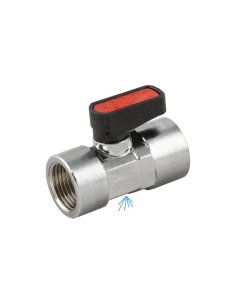 Válvula de corte 1/8 hembra ISO 228 de 2 vías con escape atmósfera - Aignep|adajusa