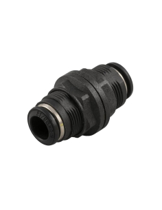 Racor recto intermedio pasamuros diámetro 8mm Serie 55000 - Aignep | Adajusa
