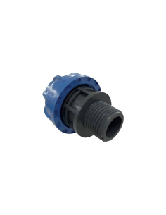 Racor de unión recto aluminio macho 1 tubo 40mm - Sicomat|adajusa