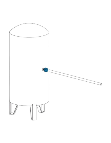 Straight aluminum female fitting 1 1/2 tube 50mm Sicomat | ADAJUSA | price