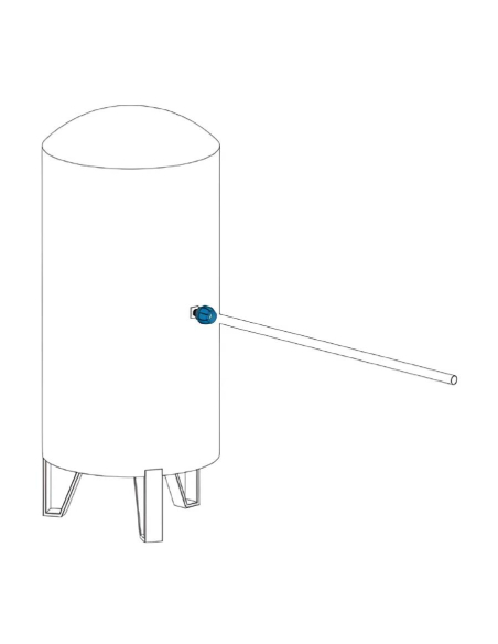 Racor recto aluminio hembra 1 1/2 tubo 50mm  Sicomat | ADAJUSA | precio