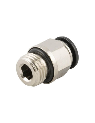 Racor recto automático 1/8 tubo 4mm Serie 55000 - Aignep | Adajusa