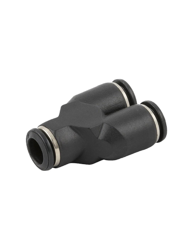 Racor Y intermedio entrada diámetro 10mm y salida diámetro 8mm Serie 55000 - Aignep | Adajusa