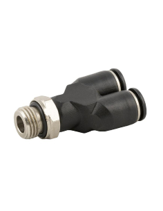 Intermediate Y fitting 3/8 pipe diameter 8mm Series 55000 - Aignep: ADAJUSA
