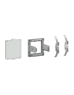 Traspamel mounting support for digital pressure-controlled vacuum switches PR02B3 | ADAJUSA