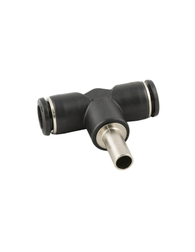 Racor T tubo 6mm con adaptador central 4mm Serie 55000 - Aignep|adajusa