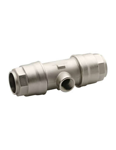 Racor para bajante en T diámetro 20mm  hembra 1/2 AIGNEP | Adajusa