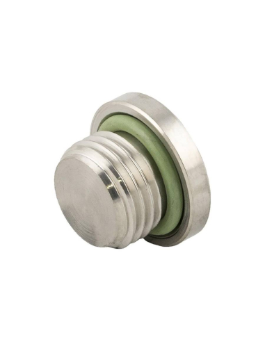 Tapón macho M7 con junta FKM INOX Serie 62000 - Aignep|adajusa