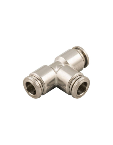 Racor T intermedio tubo 4mm INOX Serie 60000 - Aignep|adajusa
