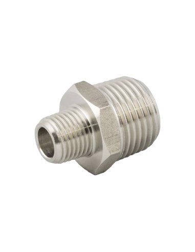 Machón cónico de reducción 1/4 - 3/8 INOX Serie 62000 - Aignep