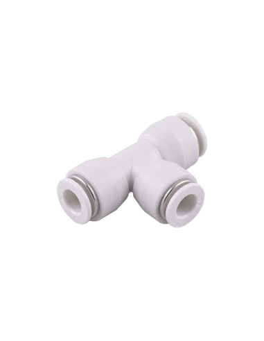 Racor T intermedio tubo 6mm uso alimentario y agua potable Serie 53000 FOOD - Aignep|ADAJUSA