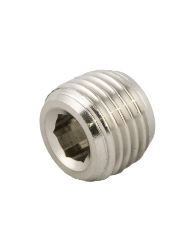 Tapón macho cónico 3/8 INOX Serie 62000 - Aignep|adajusa