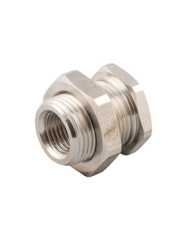 Racor pasamuros diámetro 1/2 INOX Serie 62000 - Aignep|adajusa