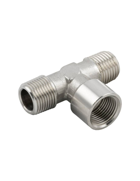 Racor T rosca central hembra 1/2 INOX Serie 62000 - Aignep|adajusa