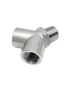 Racor derivación Y a 90º macho central 1/2 INOX Serie 62000 - Aignep|adajusa