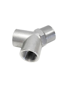 Racor derivación Y a 90º hembra 1/2 INOX Serie 62000 - Aignep|adajusa