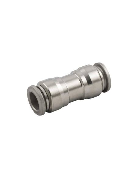 Racor recto intermedio tubos 12mm - 10mm INOX Serie 60000 - Aignep |adajusa