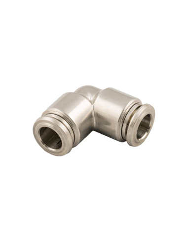 Racor L intermedio tubo 6mm INOX Serie 60000 - Aignep|adajusa
