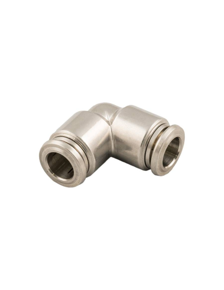 Racor L intermedio tubo 14mm INOX Serie 60000 - Aignep|adajusa