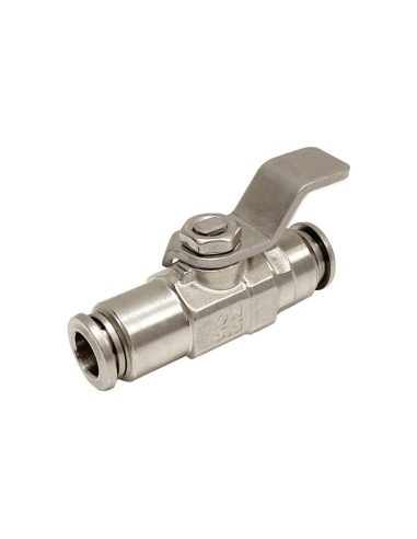 Válvula INOX para tubo automático 6mm - Aignep|adajusa