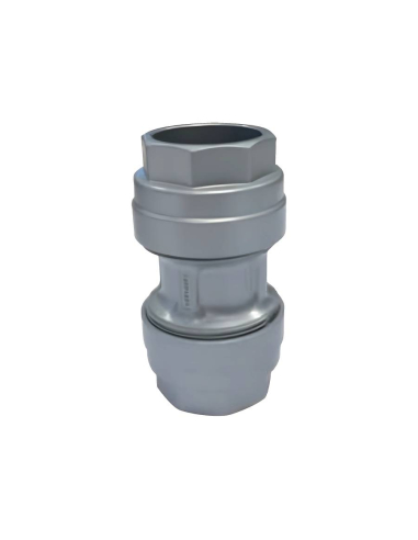 Racor de unión recto aluminio diámetro 63mm AIGNEP | Adajusa