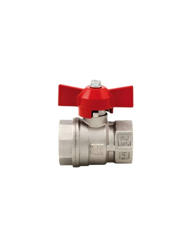 1/4 female 2- way shut-off valve with T handle - Aignep