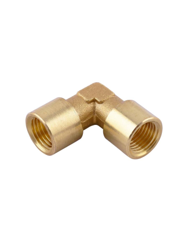 Racor L hembra 1/4 uso alimentario y agua potable Serie Accesorios FOOD - Aignep|adajusa