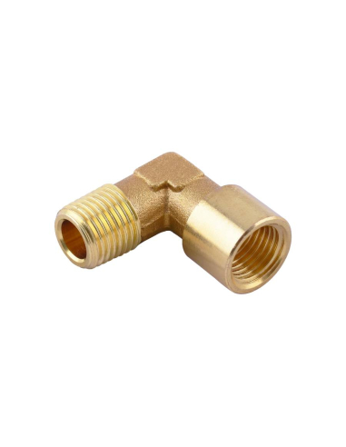 Racor L macho - hembra 1/4 uso alimentario y agua potable Serie Accesorios FOOD - Aignep|adajusa