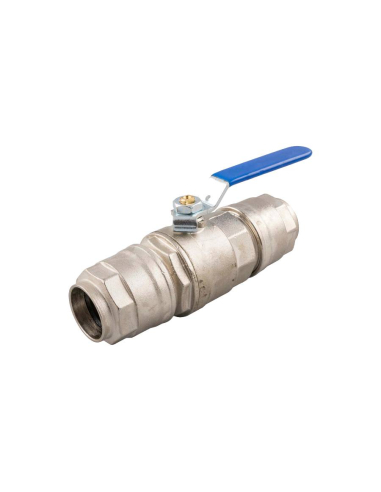 Válvula esfera tubo-tubo 2 vias 20mm - Aignep