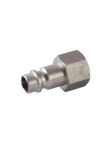 Adaptador para plugue rápido fêmea 3/8 INOX perfil europeu - Aignep