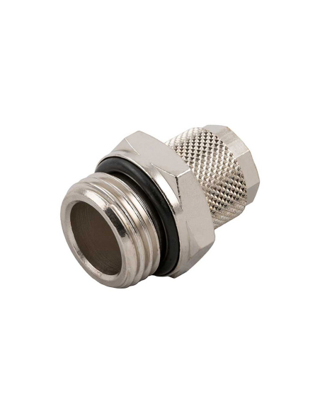 Racor recto macho 1/8 tubo 10/8 Serie 1000 - Aignep | ADAJUSA