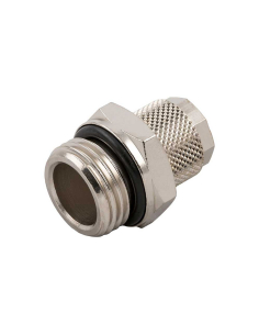 Male straight fitting M5 tube 6/4 Series 1000 - Aignep | ADAJUSA