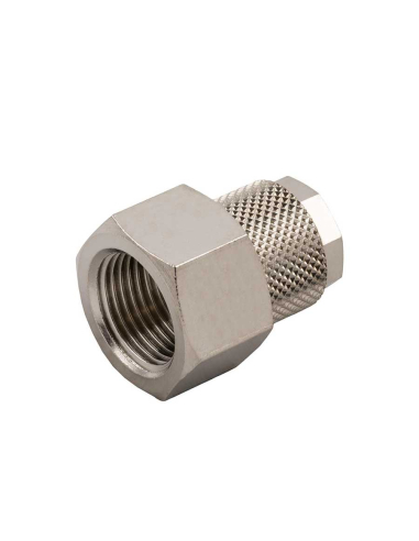 Racor recto hembra roscado 3/8 tubo 6/4 Serie 1000 - Aignep | Adajusa