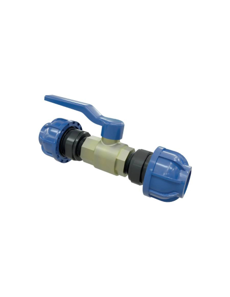 Válvula de esfera 1" a 2 vías tubo-tubo 32mm - Sicomat | Adajusa