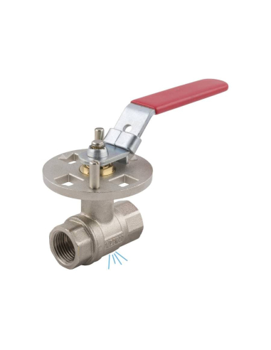 Female shut-off valve 2 with decompression hole - Aignep