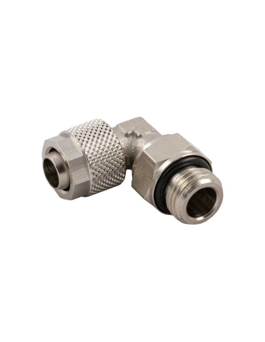 Racor codo orientable macho 1/8 tubo 4/2,7 Serie 1000 - Aignep|adajusa