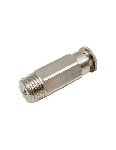 Conical male non-return valve M10 4mm tube for lubrication and greasing Series 58000 High pressure - Aignep