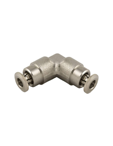 Racor L intermedio tubo 4mm para lubricación y engrase Serie 58000 Alta presión - Aignep|adajusa