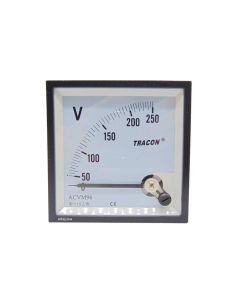 Voltmeter 96x96mm moving coil instrument DCVM96-250 | ADAJUSA | price 2