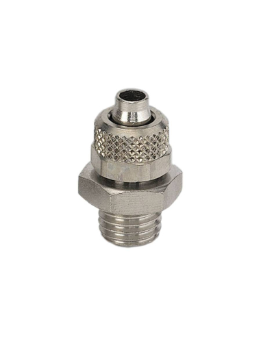 Racor recto macho M5 tubo 5/3 Serie C - Metal Work|ADAJUSA