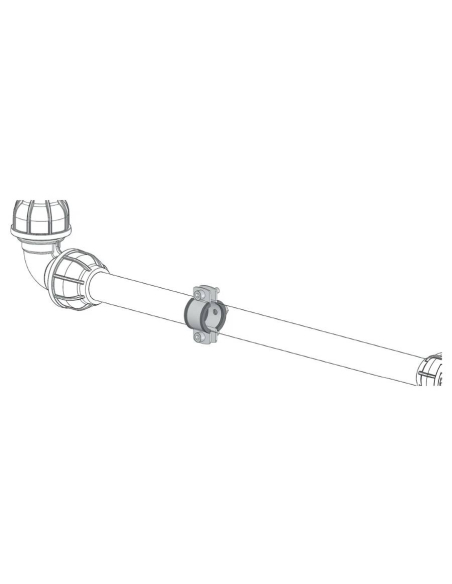 Steel fixing Clamp for 32mm tube Sicomat | ADAJUSA | price