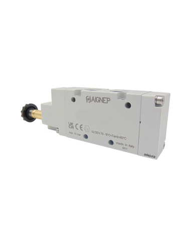 Electrovalvula 3/8 3/2 monostable NA - Aignep