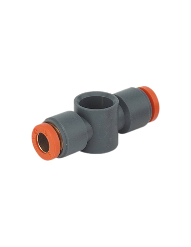 Anel duplo 1/8 diâmetro do tubo 4mm tecnopolímero - Metal Work