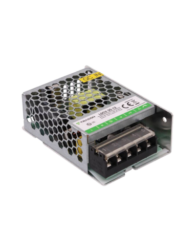 Fuente alimentación 12Vcc 35W Tracon | Adajusa