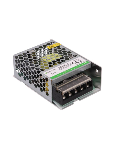 Fuente alimentación 12Vcc 35W Tracon | Adajusa