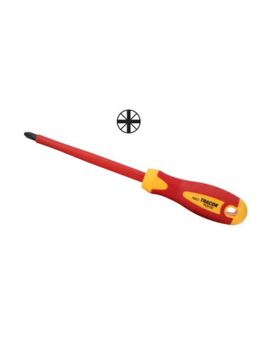 Destornillador PZ3x150mm VDE 1000V Tracon | ADAJUSA