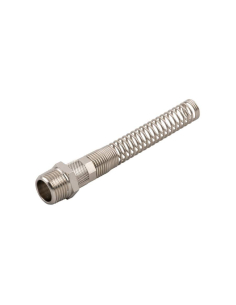 1/4 male conical straight fitting with spring 10/8 Series 1000 - Aignep | ADAJUSA
